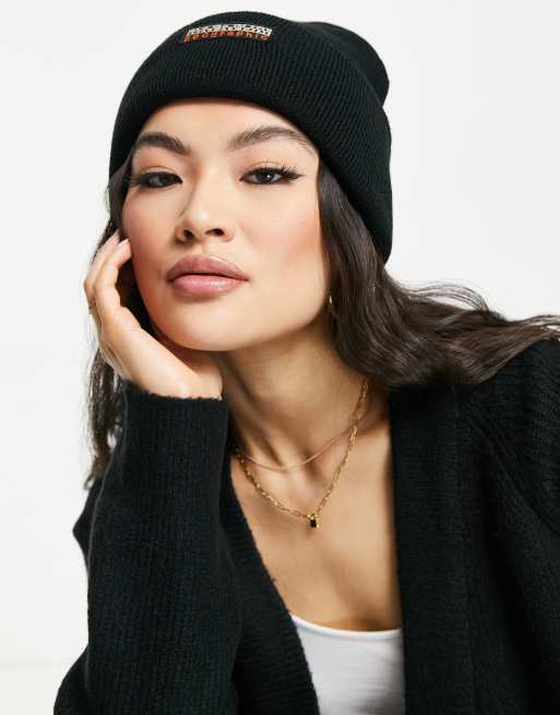 Napapijri Faro beanie in black 