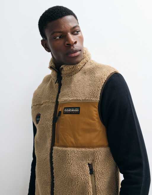 Napapijri Fleece-Weste in Beige, 3 von 5