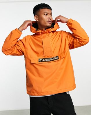 Napapijri freerunner jacket in orange