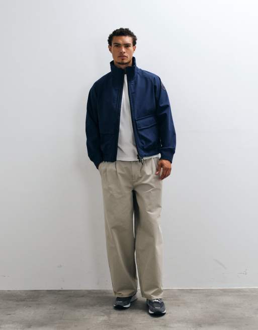 Napapijri giacca con zip intera navy, 2 di 5