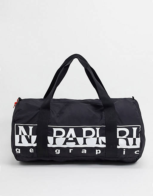 Napapijri Hack duffle bag in black | ASOS
