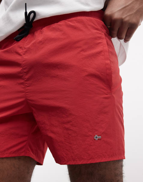 Napapijri - Haldane - Røde shorts - view 1