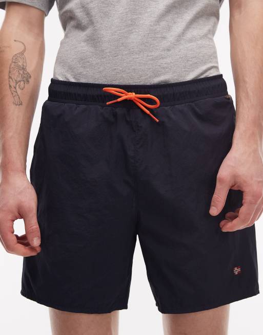 Napapijri Haldane shorts in navy, 4 of 5
