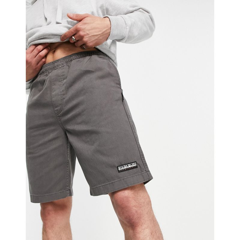 Activewear Uomo Napapijri - Hale - Pantaloncini grigi