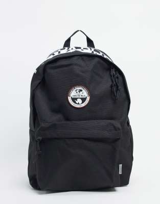 napapijri black backpack