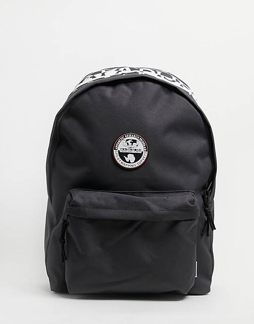 Bags Napapijri Happy Daypack backpack in dark grey 