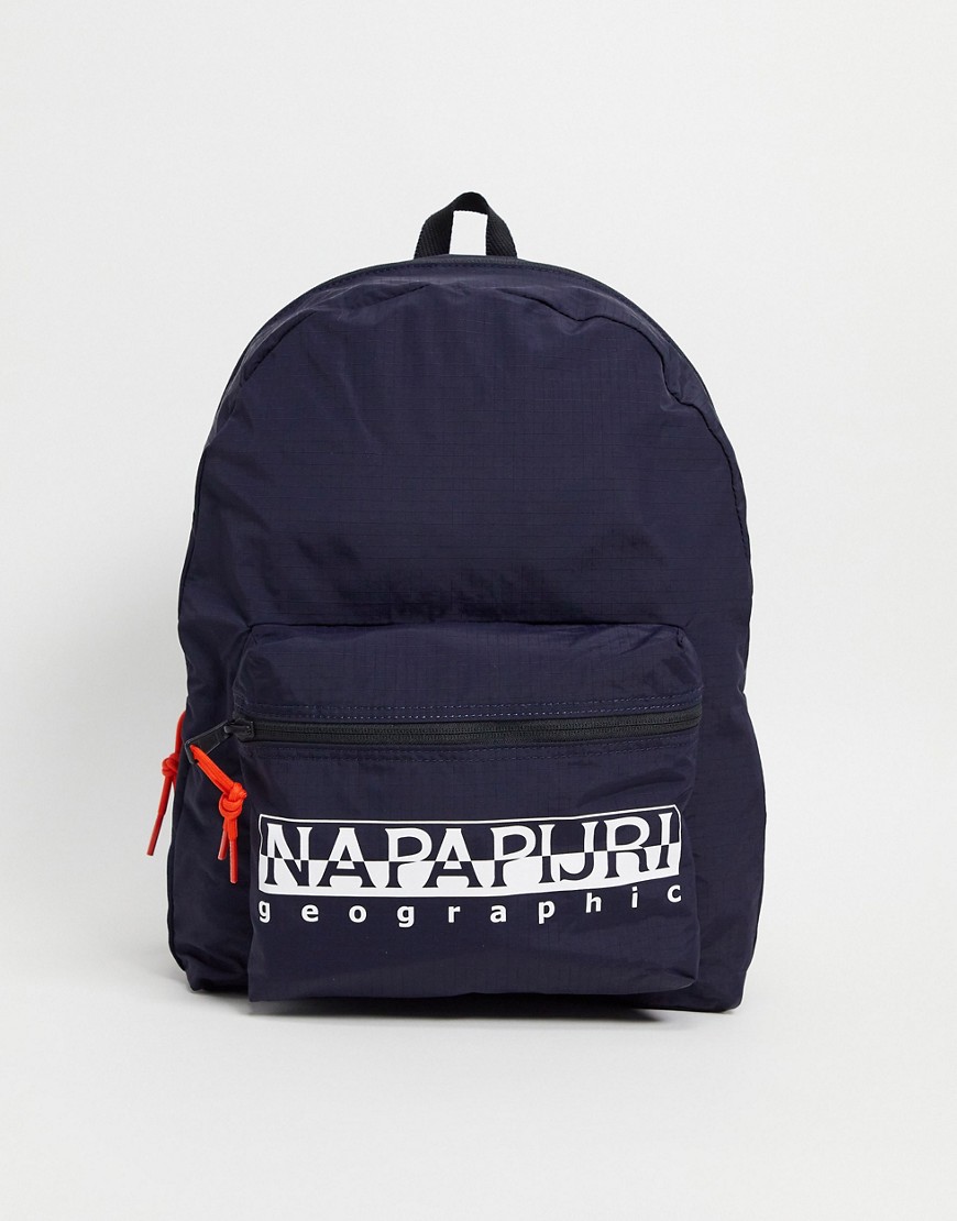 Napapijri Hatch backpack in navy-Black