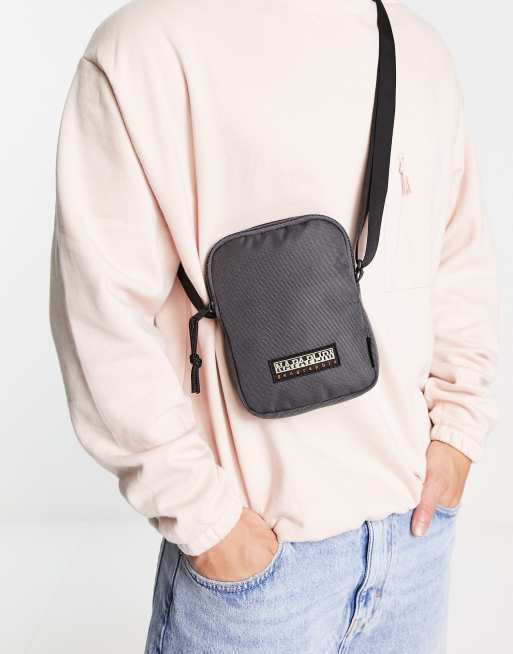 Napapijri Hatch cross body bag in grey