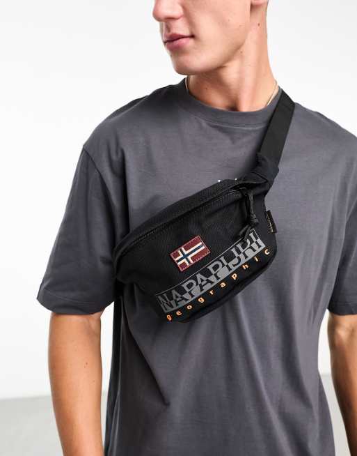 Napapijri – Hering – Schwarze Gürteltasche