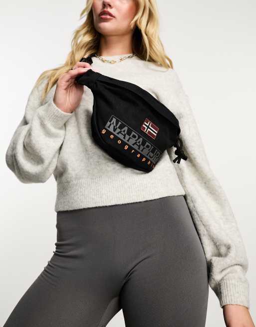 Napapijri – Hering – Schwarze Gürteltasche