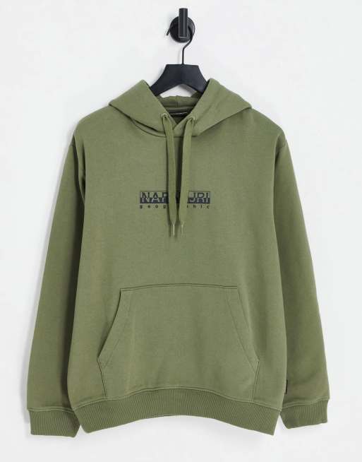 Napapijri hoodie green sale