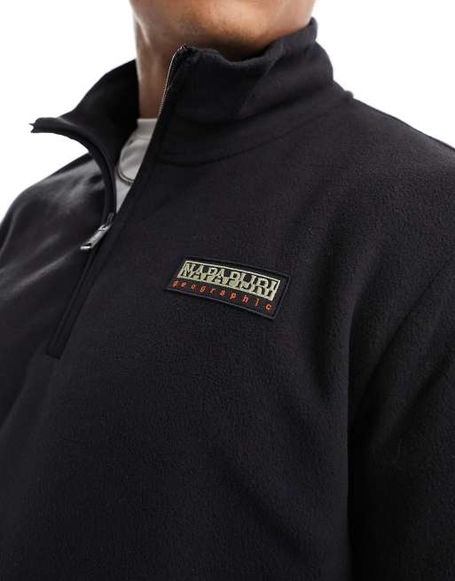 Napapijri quarter shop zip fleece