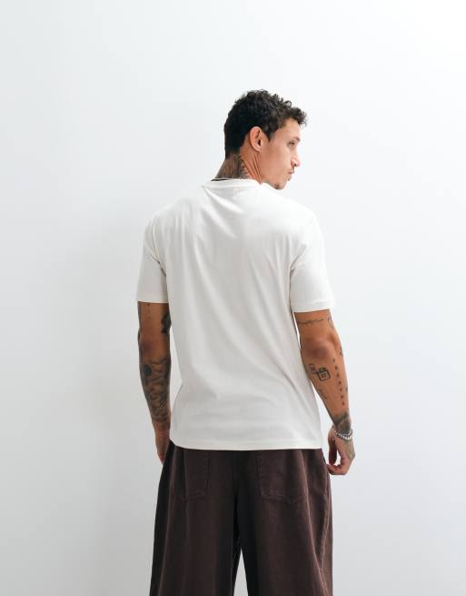 Napapijri japan t-shirt in white, 4 of 5