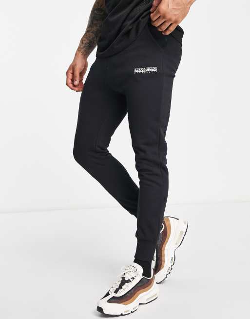 Napapijri - Joggingbukser med boks med logo i sort