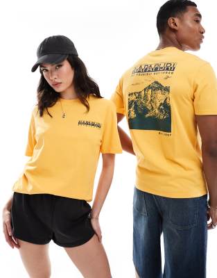 Napapijri - Kai - T-shirt - Jaune