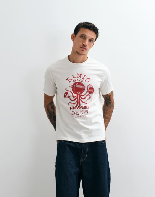 Napapijri - Kanto - T-shirt - Blanc, 5 de 5