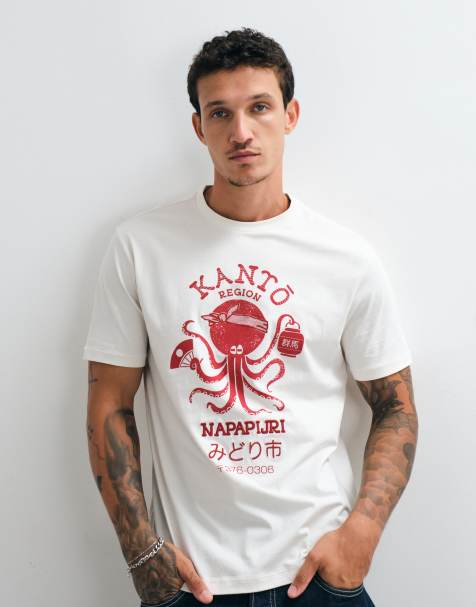 Napapijri Kanto t-shirt in white - view 1
