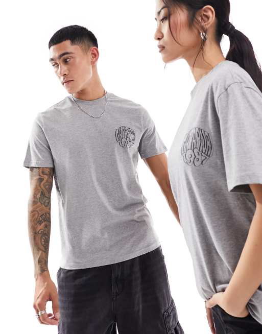 Napapijri - Keiki - T-shirt unisexe - Gris