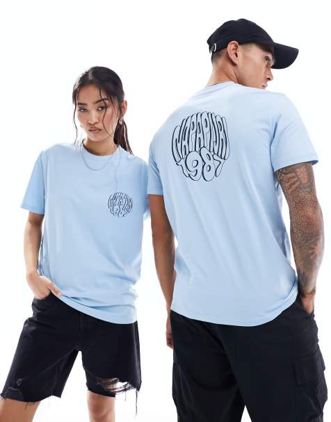Napapijri Keiki Unisex t-shirt in light blue - view 1