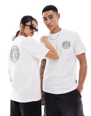 Napapijri – Keiki – Vit t-shirt i unisex-modell