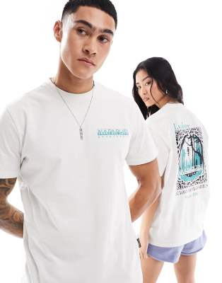 Napapijri – Keoni - Naturvit t-shirt