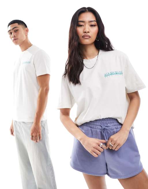 Napapijri – Keoni - Naturvit t-shirt, 4 av 4