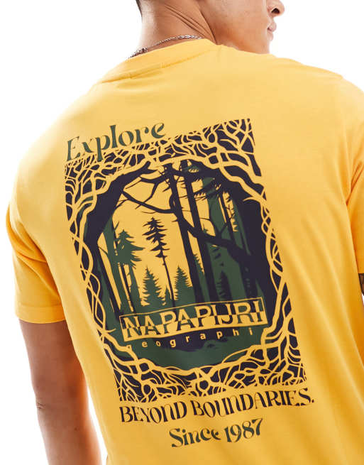 Napapijri - Keonie - T-shirt in geel