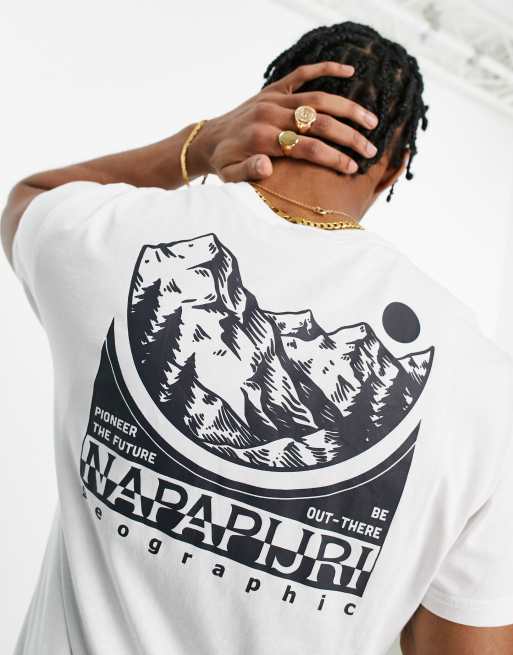 T shirt napapijri bianca online