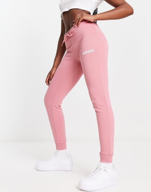 Napapijri – M-box – Rosa mjukisbyxor med logga