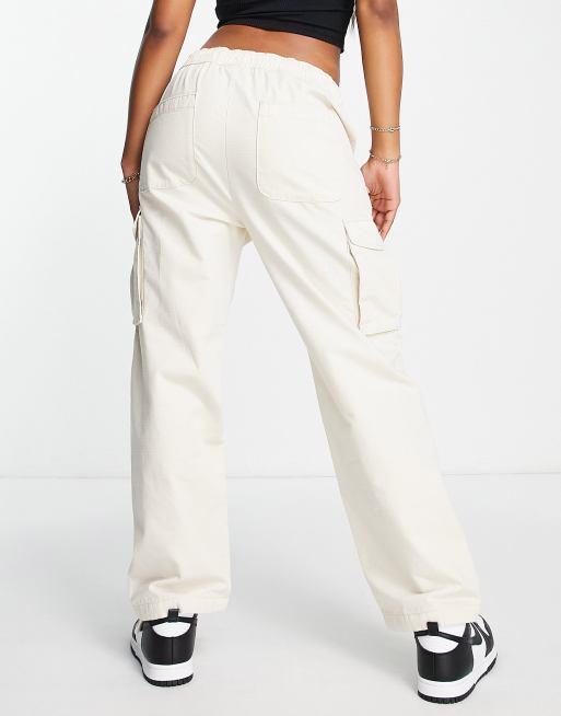 Napapijri - M-earth - Pantaloni cargo bianco sporco, 2 di 4