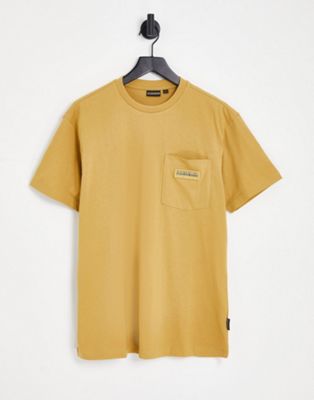 Napapijri Morgex t-shirt in beige