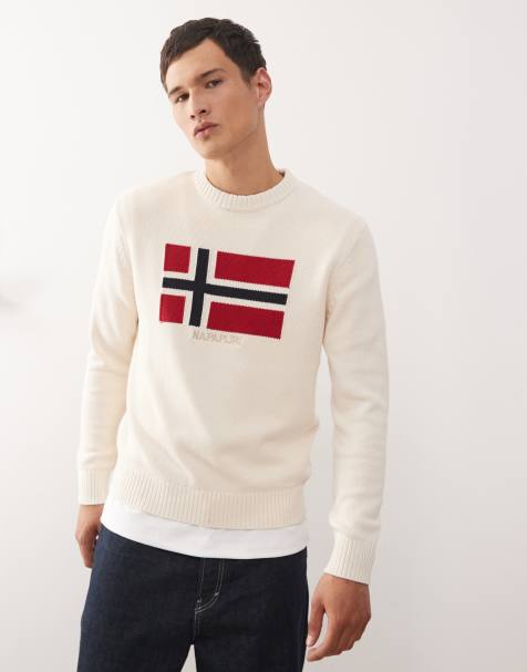 Napapijri - Mura - Beige sweatshirt - view 1