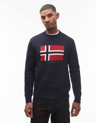 Napapijri - Mura - Sweat - Bleu