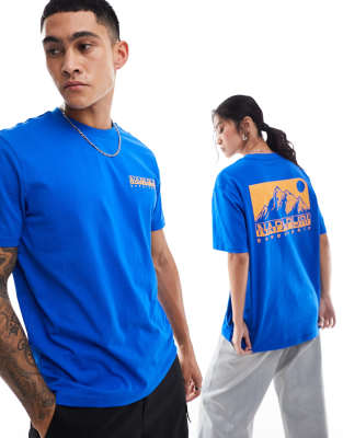 Napapijri - Nalu - T-Shirt in Blau