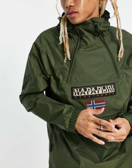 Napapijri Northfarer 2.0 jacket in green | ASOS