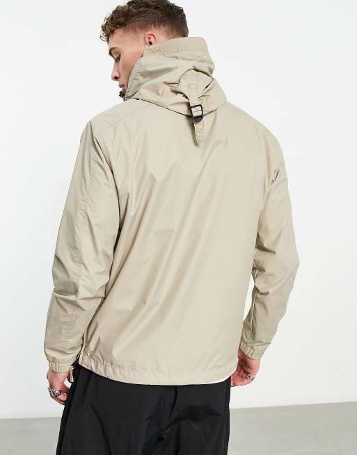 Napapijri - Northfarer 2.0 - Vandafvisende pullover-jakke i beige med hætte, 2 af 4