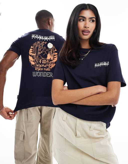 Napapijri - Nuhi - T-shirt in marineblauw
