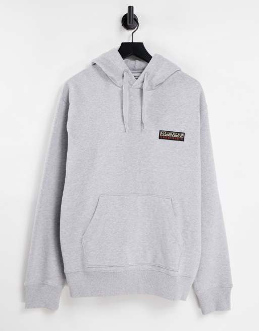 Napapijri reflective patch overhead hoodie new arrivals