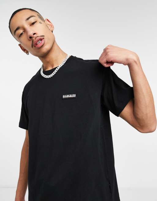 Napapijri t-shirt in black | ASOS