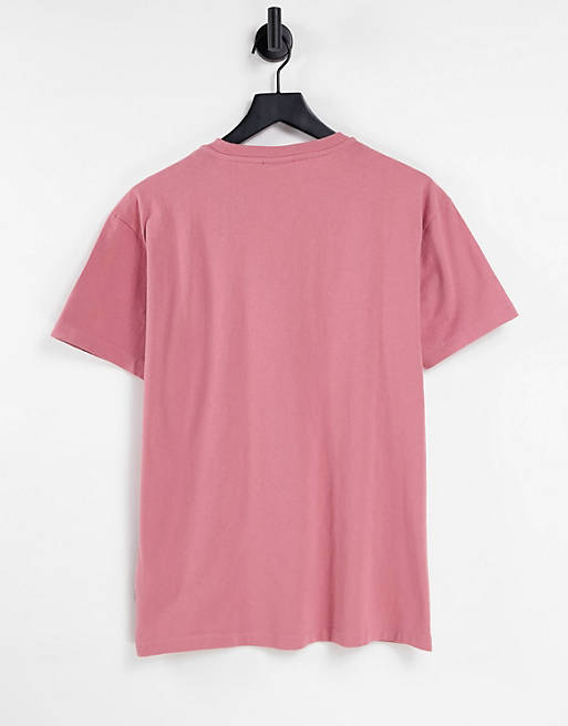  Napapijri Patch t-shirt in pink 