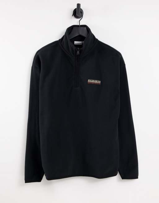 Hommes Et Femmes Sweat-shirt à Capuche Design Col Montant Imprimé En Silicone Lettre Détaché à Demi-Zip Manches Longues Pulls à Capuche