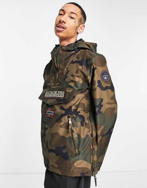 Napapijri hotsell camo jacket