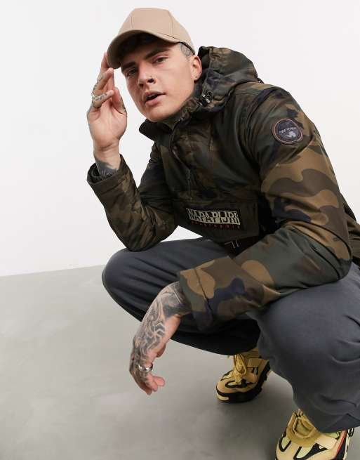 Napapijri rainforest hot sale camo jacket