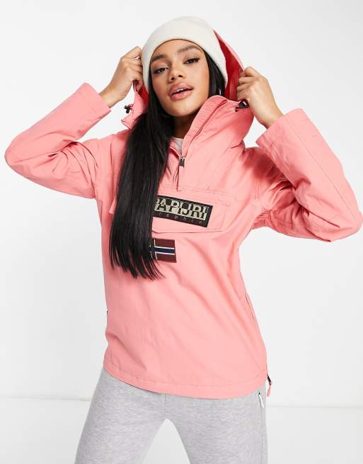 Napapijri Rainforest jacket in pink | ASOS