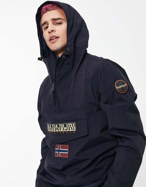 Napapijri Rainforest Sum 3 jacket in navy | ASOS