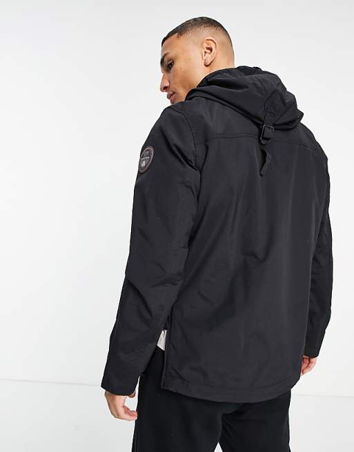 Napapijri Rainforest Sum Marine jacket in black | ASOS Napapijri Rainforest Sum Marine jacket in black | ASOS