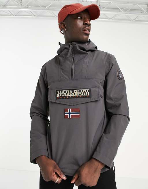 Grey napapijri hot sale jacket