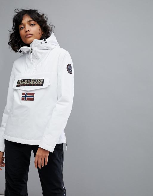 napapijri manteau blanc