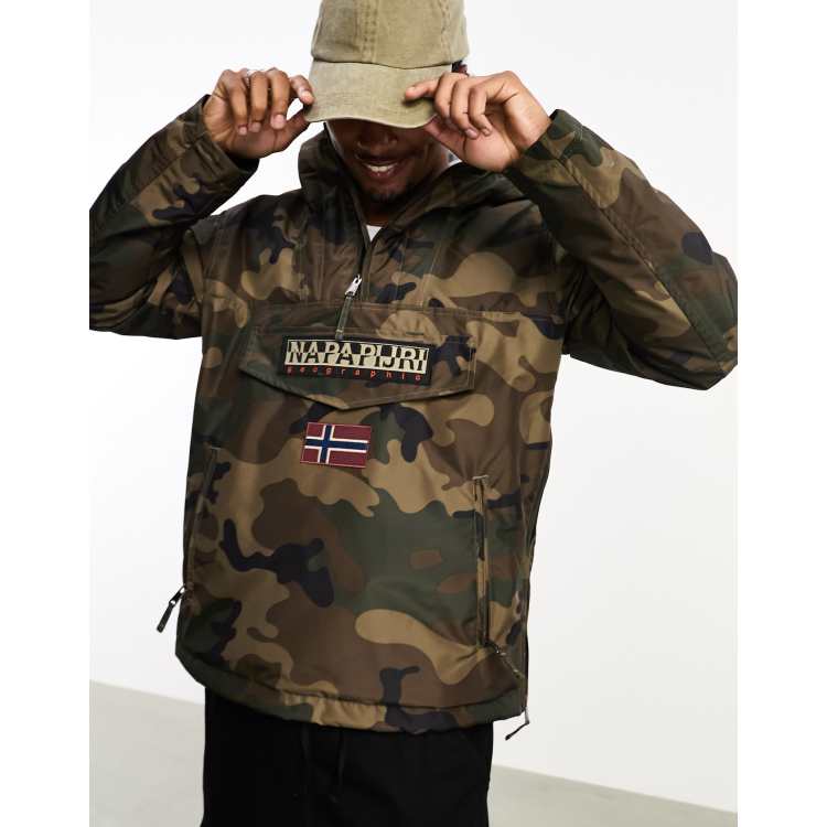 Napapijri store camo coat