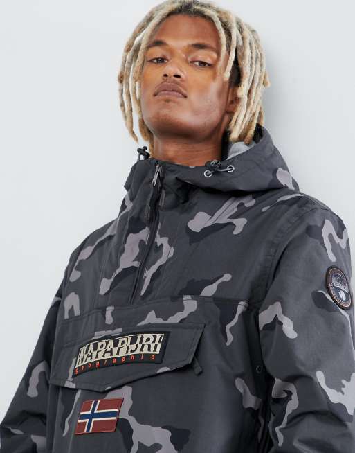 Napapijri best sale windbreaker camouflage